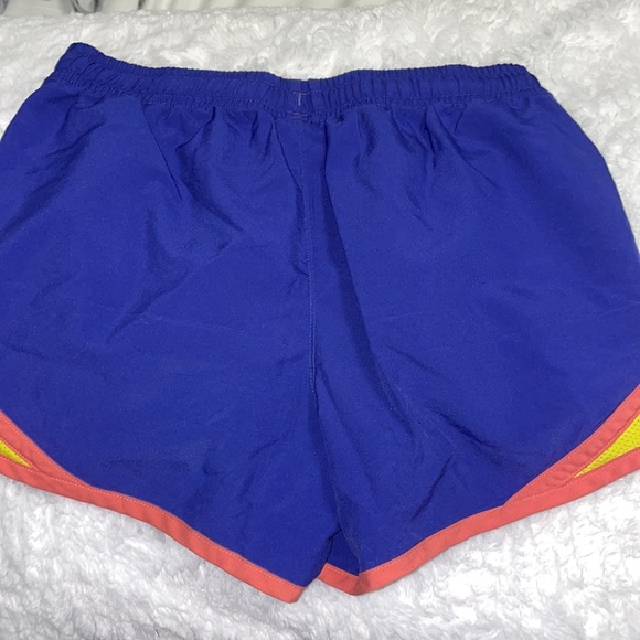Under Armour Kids Dri-fit Athletic Shorts, Purple, Size S/M - Picture 3 of 4